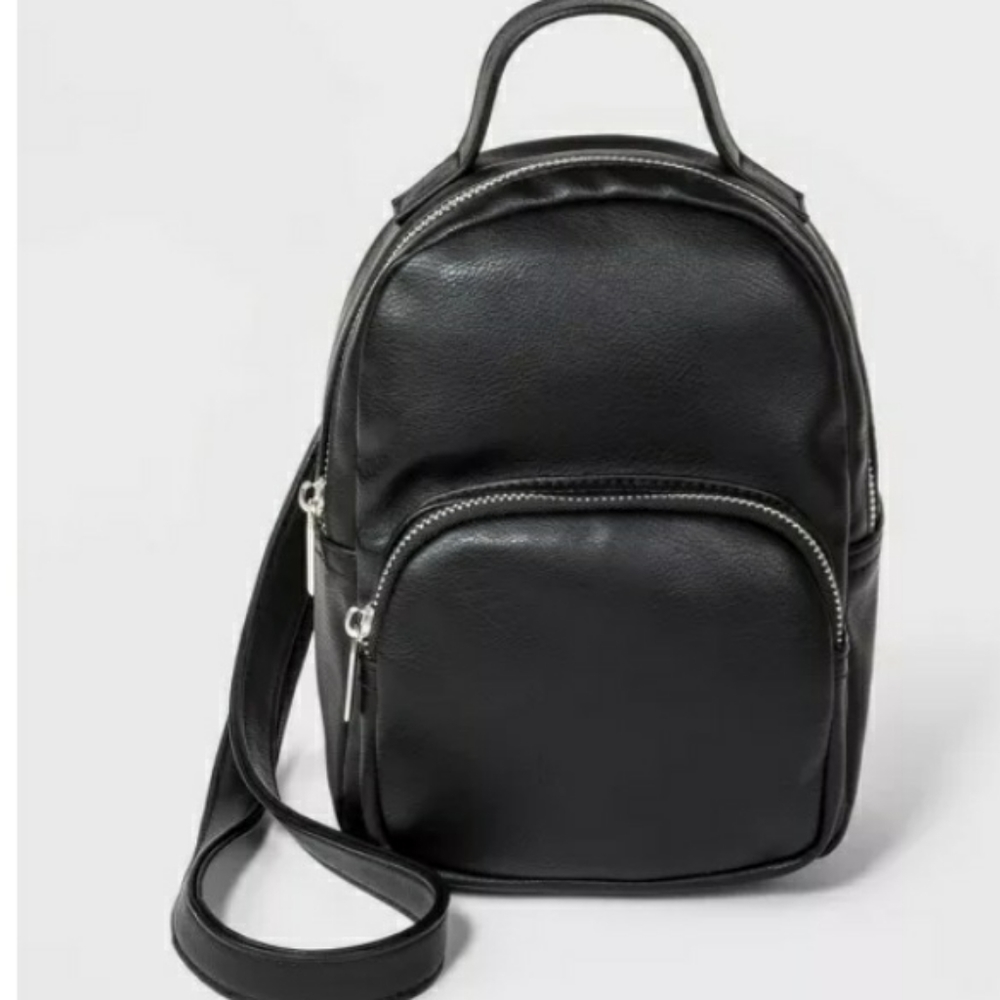 New Mini Convertible Backpack To Crossbody Bag